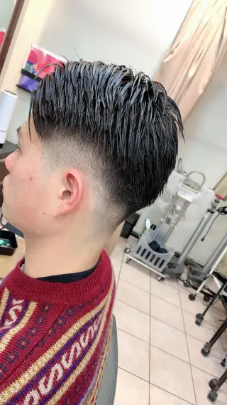 ショート メンズ Zina天王寺 CHIAKIのヘアスタイル