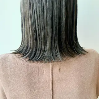 ミディアム フリーランス 美容師 cayocoのヘアスタイル