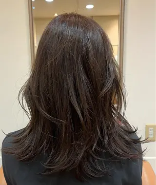 セミロング BEAUTRIUM 広尾店所属・木村 飛蕗💎 カットモデル募集のヘアスタイル