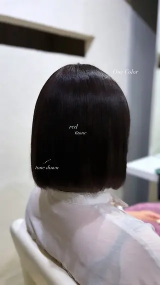 ショート カラー 暖色カラー/ NOA.⋆𝜗𝜚のヘアスタイル
