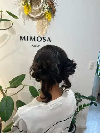 ヘアアレンジ 鈴木 彩香のヘアスタイル