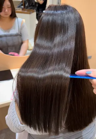 ロング カラー ヘアアレンジ ✨カチモリ✨レイヤー 韓国ヘア🇰🇷ゆいのヘアスタイル