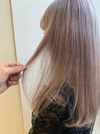 ロング カラー Le'a渋谷所属・インナーエクステ渋谷 🦋KAJIのヘアスタイル