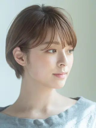 ショート カラー 🎀ハイトーン/レイ ヤー/Reina🎀のヘアスタイル