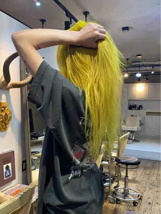 ロング カラー dorothy所属・KAWAHARA YUKIのヘアスタイル