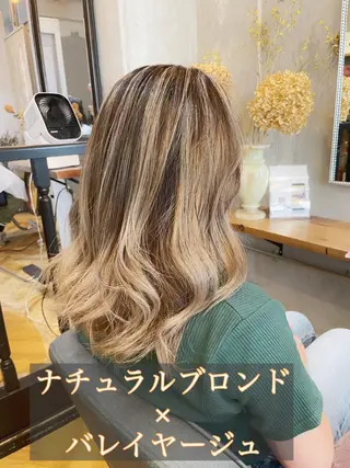 ミディアム カラー エクステ指名No.1 【店長】橘田のヘアスタイル