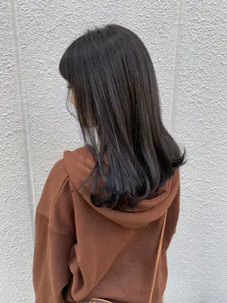 セミロング カラー beauty: beast 廿日市店のヘアスタイル