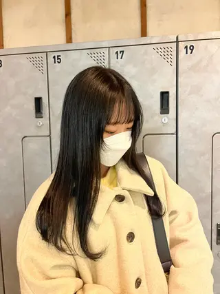 ロング カラー ボブ/ベージュ/ パーマ🪿近森ゆいのヘアスタイル