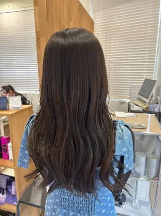 ロング 韓国ヘア ‎🤍KANA🎀のヘアスタイル