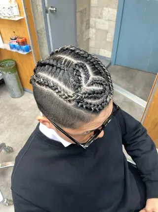 ヘアアレンジ メンズ TNB TOKYO所属・Insta 指名 No.1KURUMIのヘアスタイル