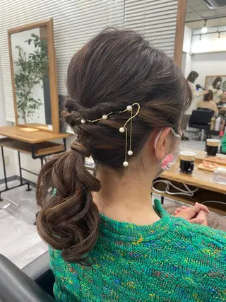 ミディアム OGAWA HIROKIのヘアスタイル