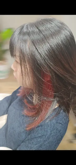 セミロング 日吉Riposo. 代表 石橋🌿のヘアスタイル
