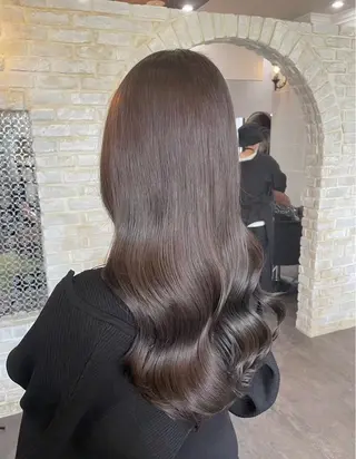 ロング カラー limit 康成/カラー縮毛矯正のヘアスタイル