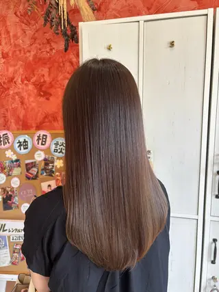 ロング 森山 実結のヘアスタイル