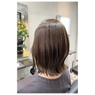 ミディアム カラー パーマ ヘアアレンジ メンズ キッズ TopStylist ✂︎ Azumaのヘアスタイル