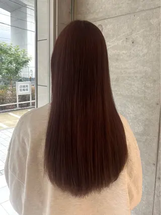 ロング 透明感カラー/顔周り カット🎀ヒラバルのヘアスタイル