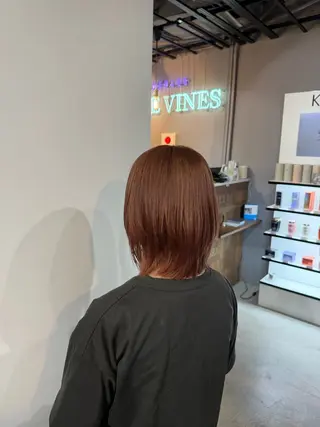 カラー 篠田 舞のヘアスタイル