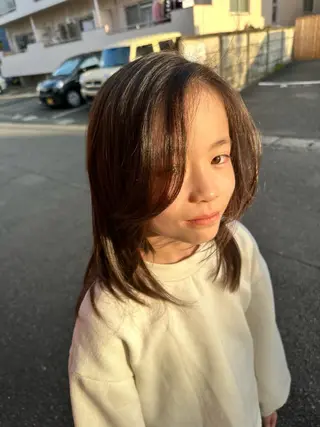 セミロング 髪質改善|縮毛矯正 ◎店長◎Keitaのヘアスタイル