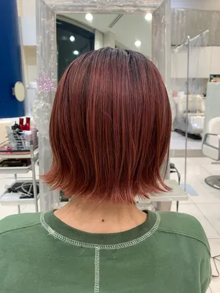 ミディアム カラー 店舗代表　佐藤 幸平のヘアスタイル