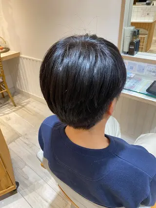 ショート カラー メンズカット募集中 🌷🫧森山彩音のヘアスタイル