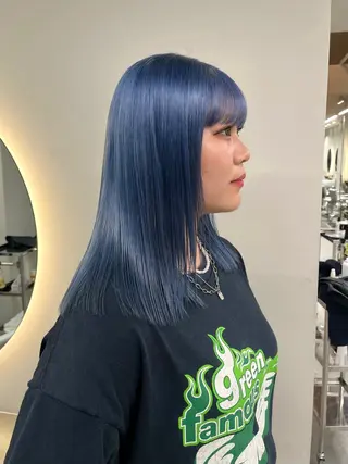 カラー 艶ブリーチ/表参道 ハイトーン /実乃梨のヘアスタイル