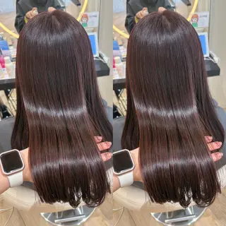 セミロング カラー 🎀推し活カラー/ ピンクカラー/のののヘアスタイル