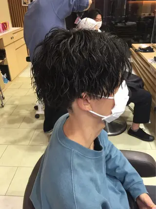 パーマ 似合わせレイヤーカ ット ʚɞ riiのヘアスタイル