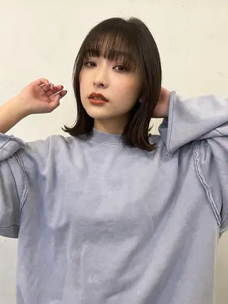 ショート 🍃透明感スタイル yu-ka🍃のヘアスタイル