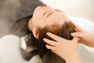 井上 優那のヘアスタイル