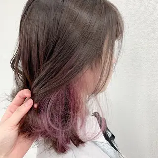 ミディアム ameet さくらのヘアスタイル