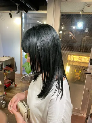 セミロング GIVET所属・心斎橋/ハイトーン/ デザイン🪅yugoのヘアスタイル