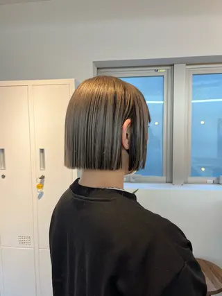ショート 🌙透明感カラー✖︎ カンナ🌙のヘアスタイル