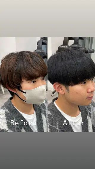 カラー メンズ メンズ特化 / ツイスパ🔥高林拓斗のヘアスタイル