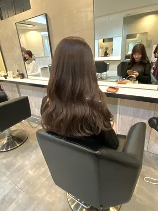 ミディアム カラー 🍑 モモカ🍑のヘアスタイル