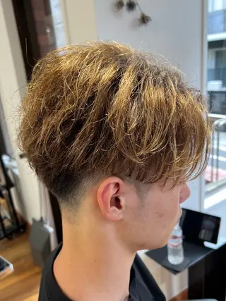 ショート メンズ メンズカット✂️ スキンフェード伊藤陸のヘアスタイル