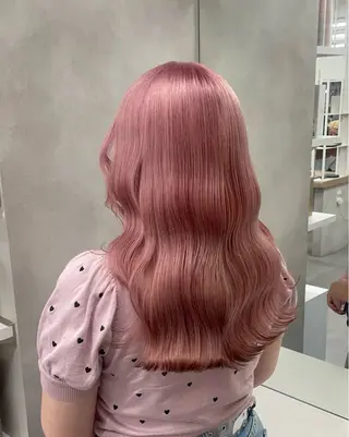 ロング カラー カラー･縮毛モデル募 集🎀Ririi🎀のヘアスタイル