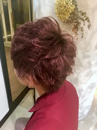 ショート カラー メンズ 松村 崇弘のヘアスタイル