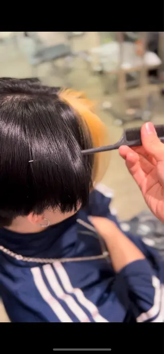 ショート Remii所属・︎☀️はるき︎︎☀️ カラーモデル募集中✨のヘアスタイル