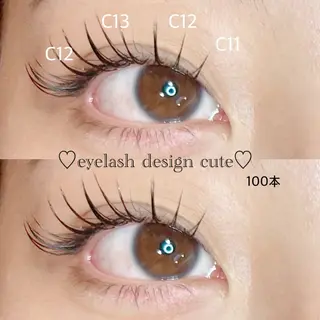 マツエク・マツパ AXSIA EYELASHのマツエク・マツパデザイン
