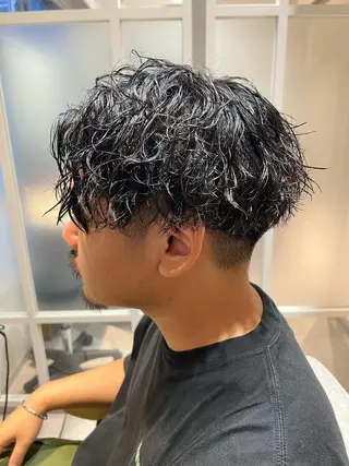 パーマ メンズ ⭕️メンズパーマ⭕️ 山口　裕太郎のヘアスタイル