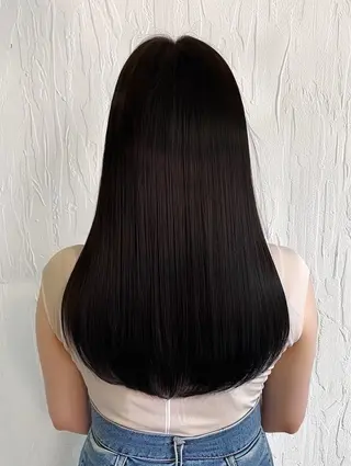 ロング カラー 海口 光希のヘアスタイル