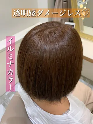 ショート 愛されハイトーン 🍓YURINAのヘアスタイル