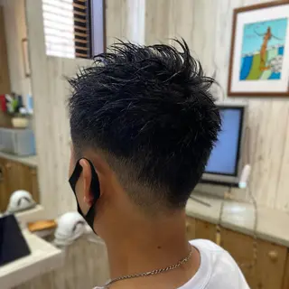 藤野 陵平のヘアスタイル