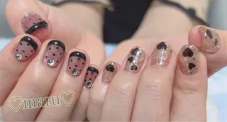 ネイル まるみ ♡のネイルデザイン