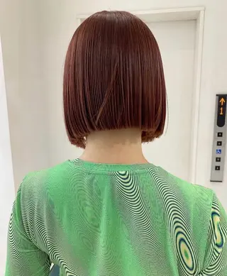 ショート カラー 森田 三琴のヘアスタイル
