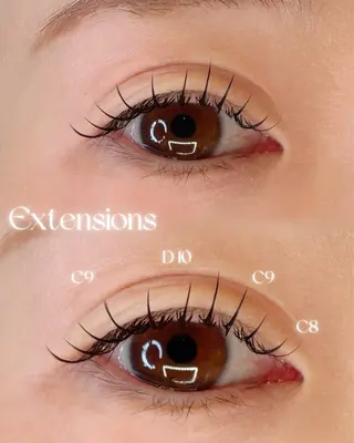 マツエク・マツパ iny share salon原宿店【Raymy-eyelash.eyebrow】所属・Eyelist.s Ayaのマツエク・マツパデザイン