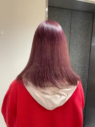 セミロング soyon心斎橋所属・♡透明感/艶カラー/ M a I ♡のヘアスタイル