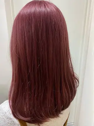 カラー モデル募集💕吉田 早弥のヘアスタイル