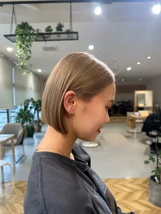 ショート カラー 【yate'】 Noanのヘアスタイル