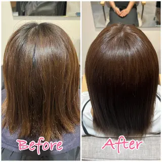 カラー ショートカット 🌸 飯野 舞桜のヘアスタイル